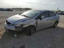 Salvage cars for sale from Copart West Palm Beach, FL: 2015 Honda Civic LX