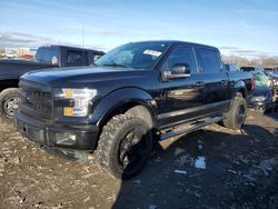 Salvage cars for sale from Copart Columbus, OH: 2017 Ford F150 Supercrew