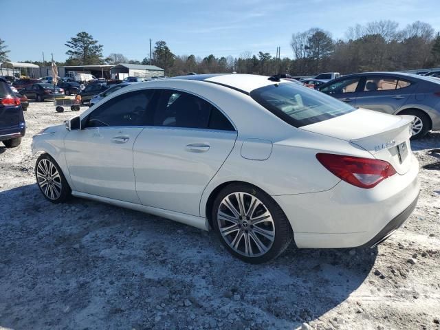 2018 Mercedes-Benz CLA 250