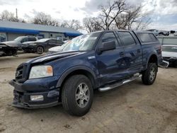 Salvage cars for sale at Wichita, KS auction: 2004 Ford F150 Supercrew