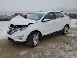 Salvage cars for sale from Copart Davison, MI: 2021 Chevrolet Equinox Premier