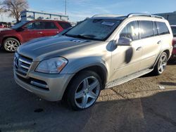 Mercedes-Benz GL 550 4matic salvage cars for sale: 2012 Mercedes-Benz GL 550 4matic