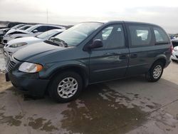 Chrysler Voyager salvage cars for sale: 2002 Chrysler Voyager