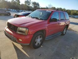 Salvage cars for sale at Gaston, SC auction: 2002 Chevrolet Trailblazer