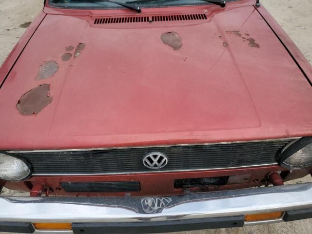 1982 Volkswagen Rabbit Deluxe