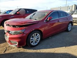 Salvage cars for sale from Copart Woodhaven, MI: 2016 Chevrolet Malibu LT