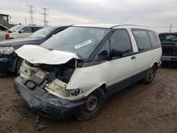 Salvage cars for sale at Elgin, IL auction: 1991 Toyota Previa DLX