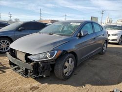 Salvage cars for sale at Chicago Heights, IL auction: 2018 Hyundai Elantra SE