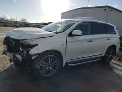 Salvage cars for sale at Sacramento, CA auction: 2020 Infiniti QX60 Luxe