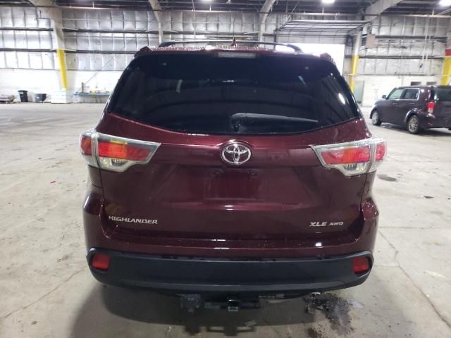 2016 Toyota Highlander XLE