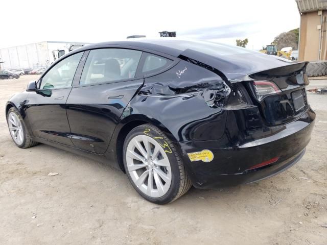 2022 Tesla Model 3