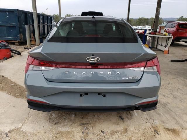 2023 Hyundai Elantra Blue