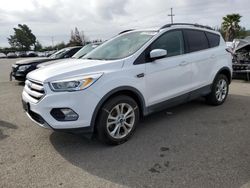 Salvage cars for sale from Copart San Martin, CA: 2017 Ford Escape SE