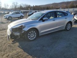 Salvage cars for sale at Grantville, PA auction: 2017 Ford Fusion S
