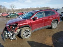 Vehiculos salvage en venta de Copart Des Moines, IA: 2022 Toyota Rav4 XLE Premium