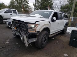 Ford salvage cars for sale: 2020 Ford F150 Raptor