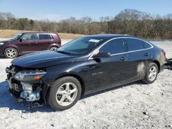 Salvage cars for sale at Cartersville, GA auction: 2018 Chevrolet Malibu LS