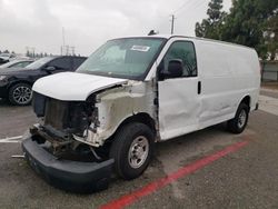 Salvage trucks for sale at Rancho Cucamonga, CA auction: 2018 Chevrolet Express G2500