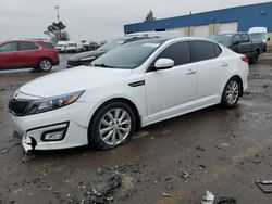 Salvage cars for sale at Woodhaven, MI auction: 2015 KIA Optima EX
