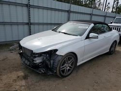 Salvage cars for sale at Harleyville, SC auction: 2014 Mercedes-Benz E 550