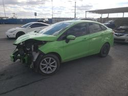 Salvage cars for sale at Anthony, TX auction: 2015 Ford Fiesta SE