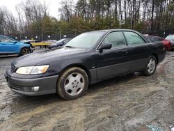 Salvage cars for sale from Copart Waldorf, MD: 2001 Lexus ES 300