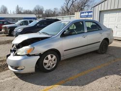 Salvage cars for sale from Copart Wichita, KS: 2007 Toyota Corolla CE