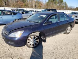 Salvage cars for sale from Copart Hampton, VA: 2007 Honda Accord SE