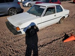 Salvage cars for sale at Phoenix, AZ auction: 1982 Toyota Corolla Deluxe