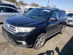 Toyota salvage cars for sale: 2013 Toyota Highlander Limited