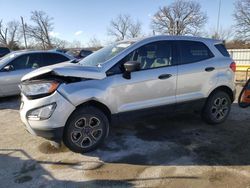 Ford Ecosport S salvage cars for sale: 2018 Ford Ecosport S