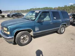 Salvage cars for sale at Greenwell Springs, LA auction: 1995 GMC Yukon