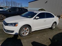 Salvage cars for sale from Copart Spartanburg, SC: 2013 Volkswagen Passat SE