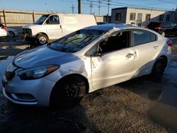 Salvage cars for sale from Copart Los Angeles, CA: 2016 KIA Forte LX