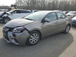 Toyota salvage cars for sale: 2016 Toyota Corolla L