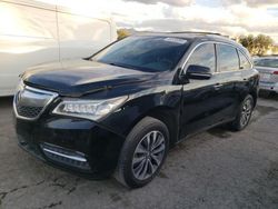 Salvage cars for sale at Las Vegas, NV auction: 2014 Acura MDX Technology