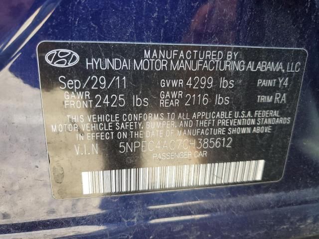 2012 Hyundai Sonata SE