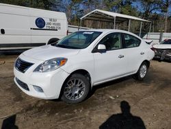 Salvage cars for sale from Copart Austell, GA: 2012 Nissan Versa S