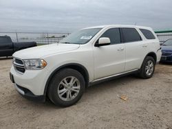 Salvage cars for sale at Houston, TX auction: 2012 Dodge Durango SXT