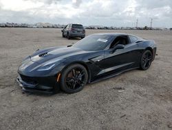 Chevrolet salvage cars for sale: 2019 Chevrolet Corvette Stingray 1LT