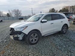 Salvage cars for sale from Copart Mebane, NC: 2020 Acura MDX