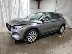 Salvage cars for sale at Albany, NY auction: 2019 Infiniti QX50 Essential