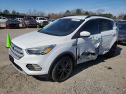 Salvage cars for sale at Florence, MS auction: 2018 Ford Escape SE