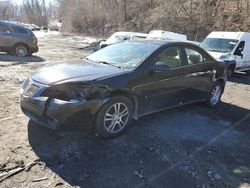 Salvage cars for sale from Copart Marlboro, NY: 2006 Pontiac G6 SE1