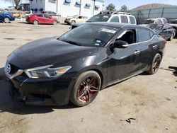 Vehiculos salvage en venta de Copart Albuquerque, NM: 2017 Nissan Maxima 3.5S