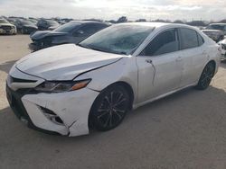 Salvage cars for sale at San Antonio, TX auction: 2020 Toyota Camry SE