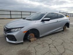 Salvage cars for sale at Fresno, CA auction: 2018 Honda Civic SI