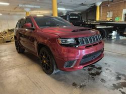 Copart GO cars for sale at auction: 2018 Jeep Grand Cherokee Trackhawk