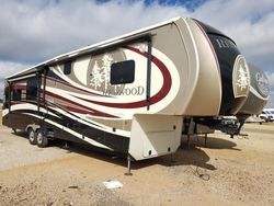 Salvage trucks for sale at Longview, TX auction: 2014 Redwood Travel Trailer