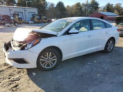 Salvage cars for sale from Copart Mendon, MA: 2017 Hyundai Sonata SE